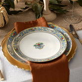 Autumn White 4-Piece Accent Plate Set